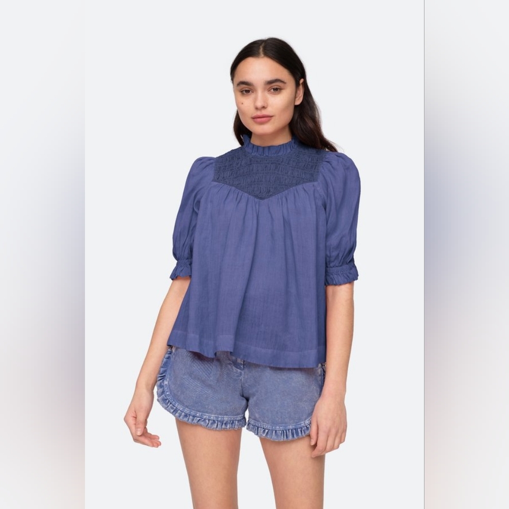Sea NY short sleeve blouse